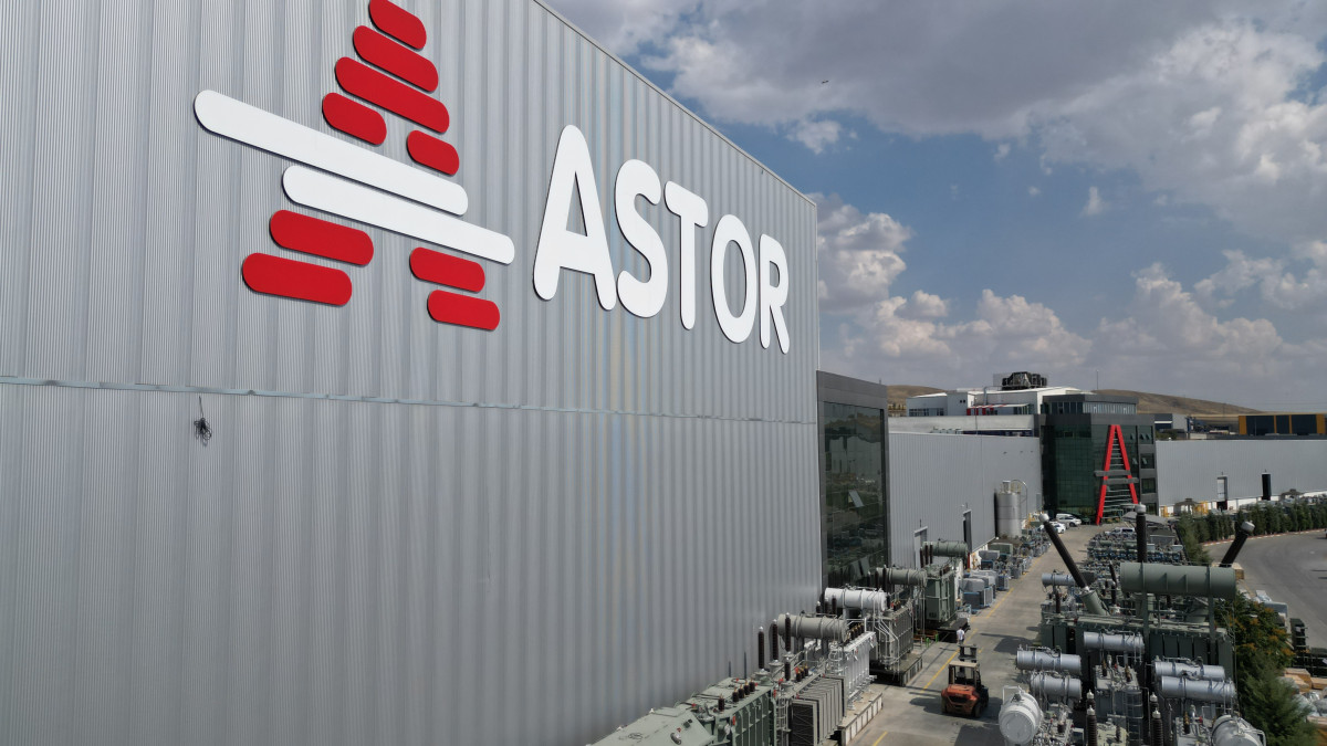 Astor Enerji üretim tesisi
