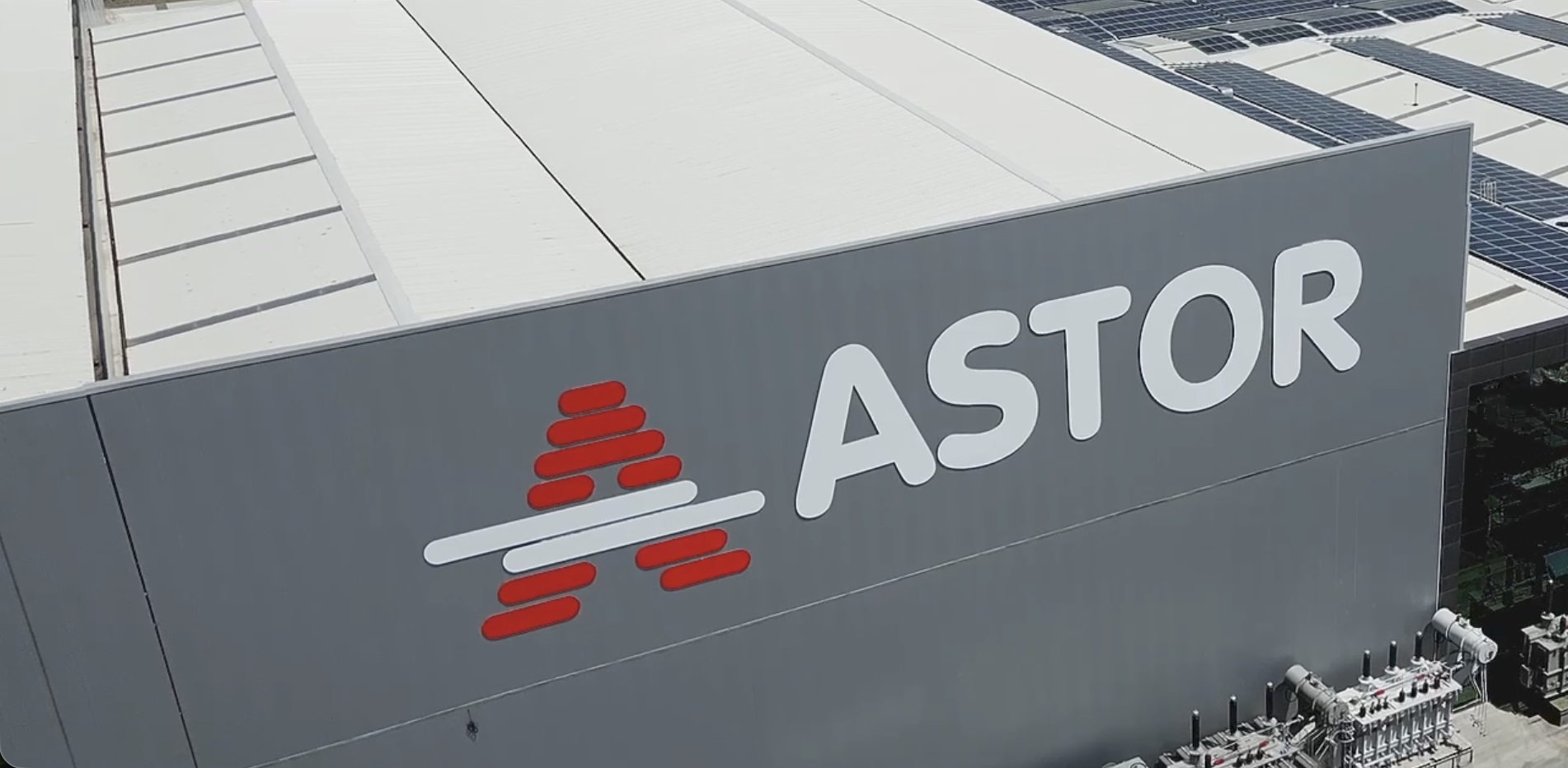 Astor fabrika cephesi ve logo