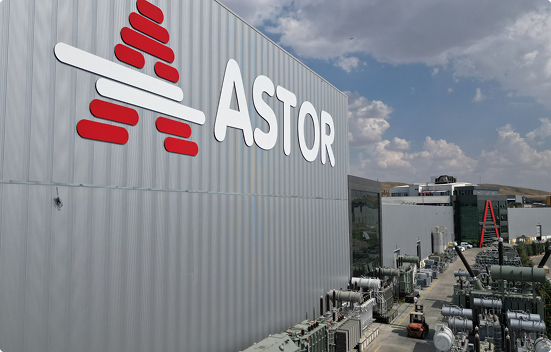 Astor Enerji üretim tesisi